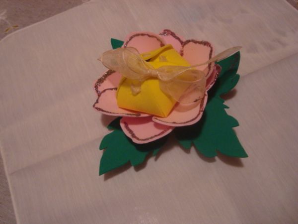 Flor em EVA com Bombom